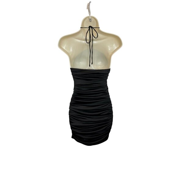 Princess Polly Eliza mini dress black - size 4 - Picture 5 of 9